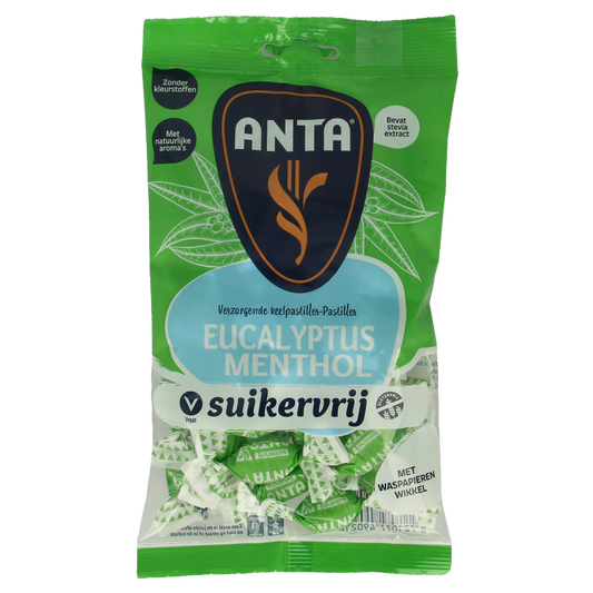 Anta Eucalyptus suikervrij met stevia 120 Gram