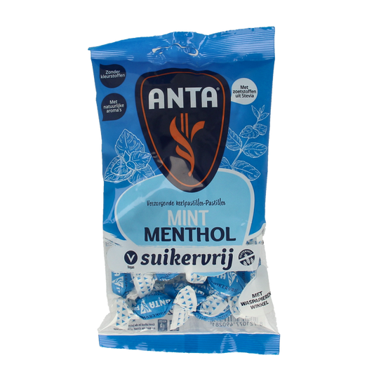 Anta Mint suiker vrij met stevia 120 Gram