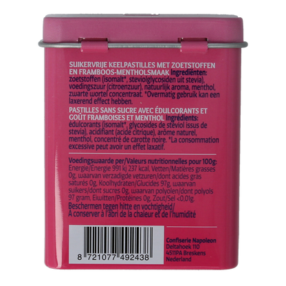 Anta Refresh framboos 72.00 Gram