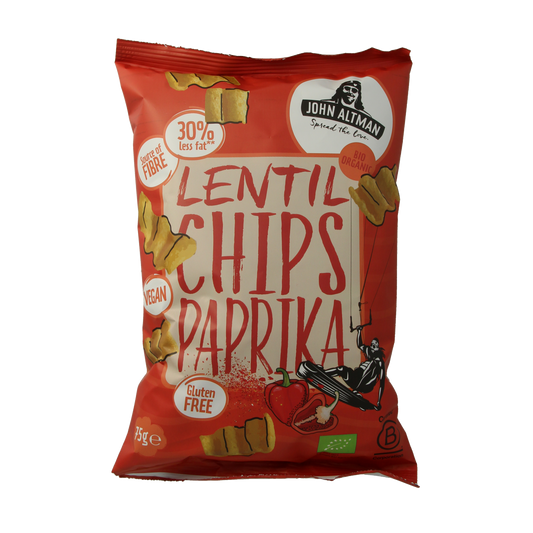John Altman Linzen chips paprika bio 75.00 Gram