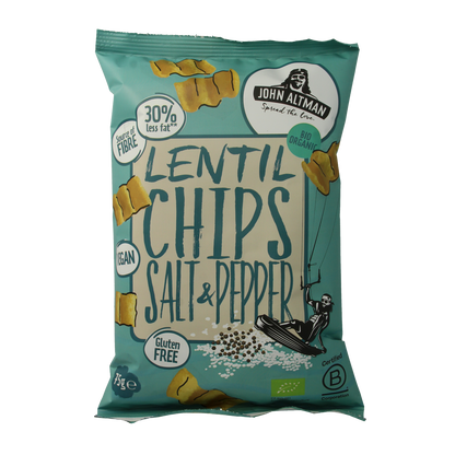 John Altman Linzen chips salt & pepper bio 75.00 Gram