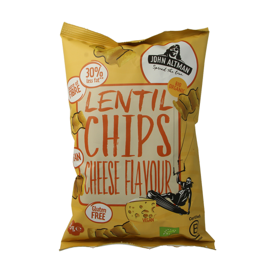 John Altman Linzen chips vegan cheese bio 75.00 Gram