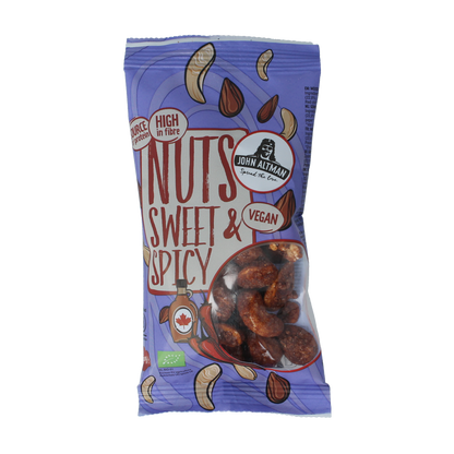 John Altman Mixed nuts maple & chili bio 45.00 Gram