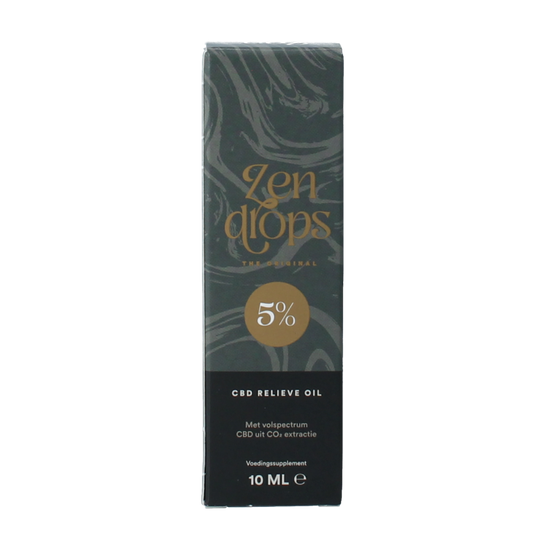 Zendrops CBD relieve oil original 5% 10 Milliliter