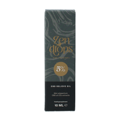 Zendrops CBD olie 5% hennepzaadolie 10.00 Milliliter