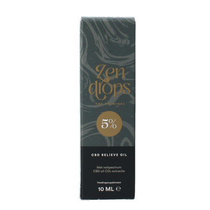 Zendrops CBD olie 5% hennepzaadolie 10.00 Milliliter
