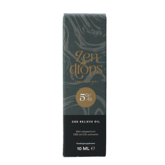 Zendrops CBD olie 5% hennepzaadolie 10.00 Milliliter