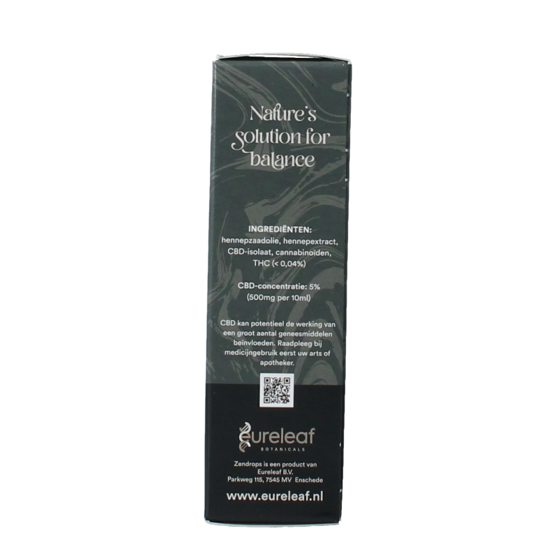 Zendrops CBD relieve oil original 5% 10 Milliliter