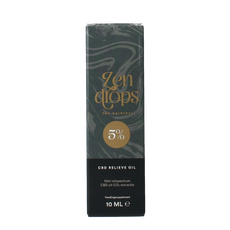 Zendrops CBD olie 5% hennepzaadolie 10.00 Milliliter