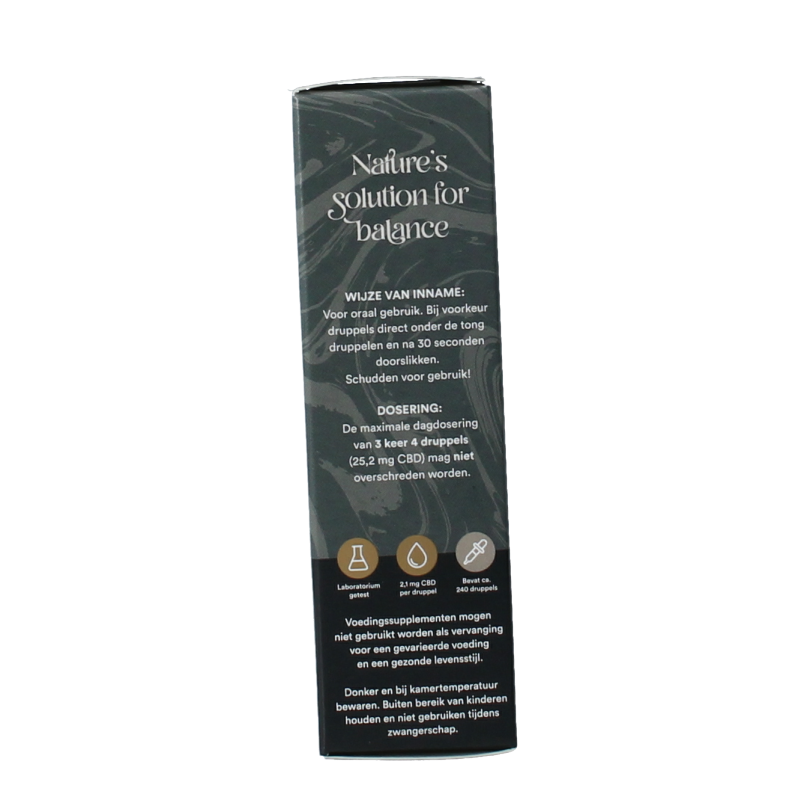 Zendrops CBD relieve oil original 5% 10 Milliliter