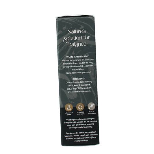 Zendrops CBD olie 5% hennepzaadolie 10.00 Milliliter