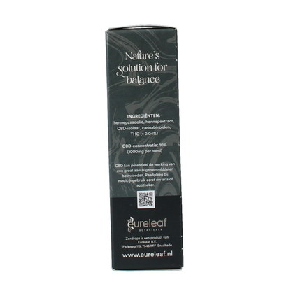 Zendrops CBD olie 10% hennepzaadolie 10.00 Milliliter