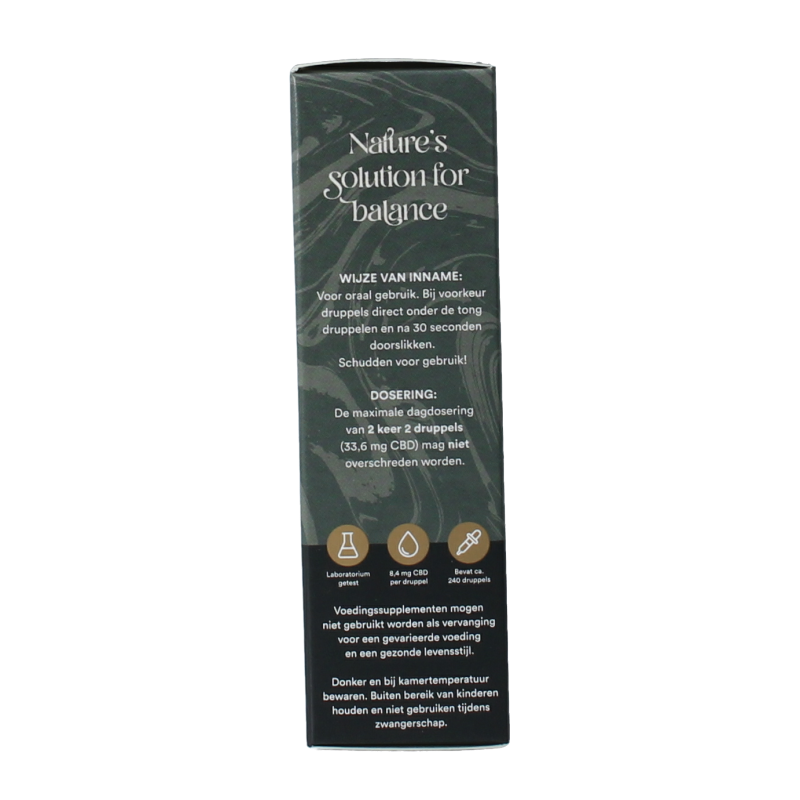 Zendrops CBD relieve oil original 20% 10 Milliliter