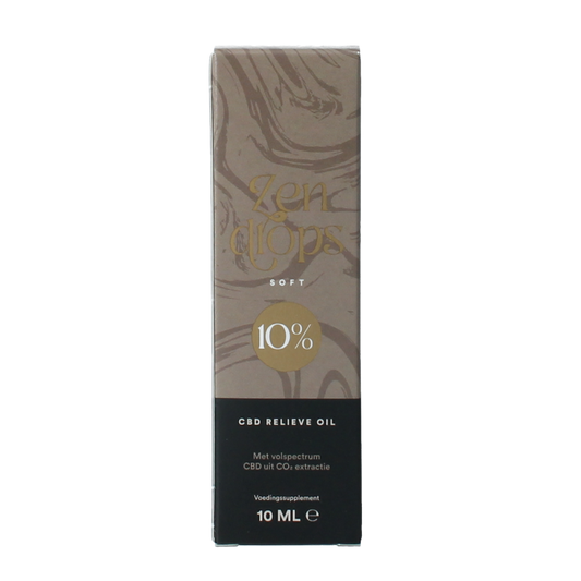 Zendrops CBD olie soft 10% 10.00 Milliliter