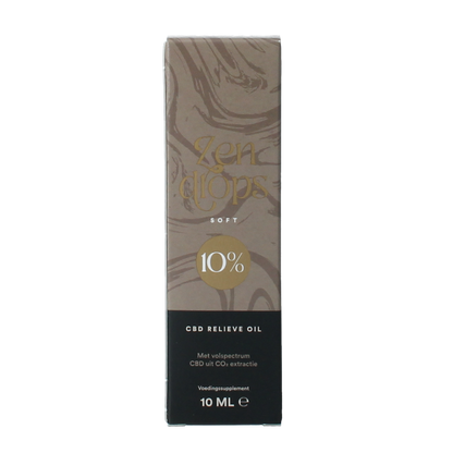 Zendrops CBD olie soft 10% 10.00 Milliliter