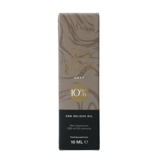Zendrops CBD relieve oil soft 10% 10 Milliliter