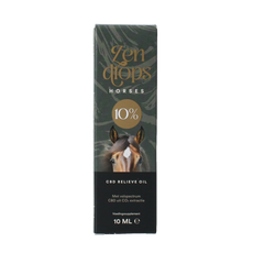 Zendrops CBD olie paarden 10% hennepzaadolie 10.00 Milliliter