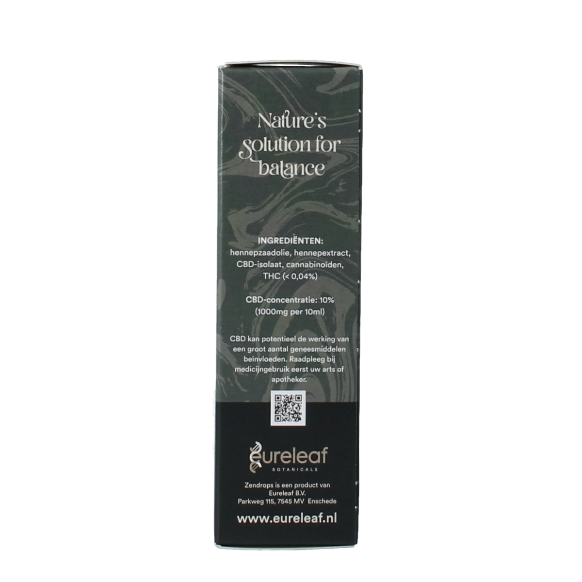 Zendrops CBD olie paarden 10% hennepzaadolie 10.00 Milliliter
