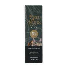 Zendrops CBD olie huisdieren 5% 10.00 Milliliter