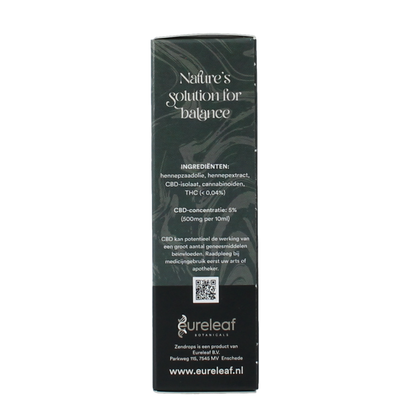 Zendrops CBD olie huisdieren 5% 10.00 Milliliter