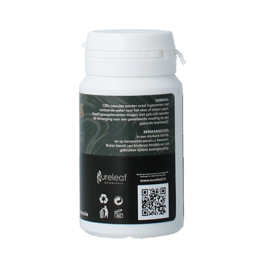 Zendrops CBD capsules 5mg hennepzaadolie 60.00 Capsules