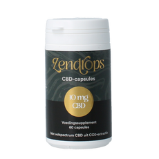 Zendrops CBD capsules 10mg hennepzaadolie 60.00 Capsules