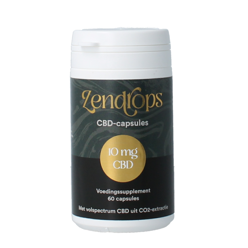Zendrops CBD capsules 10mg 60 Softgels