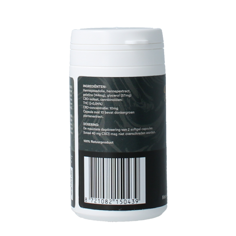 Zendrops CBD capsules 20mg 60 Softgels