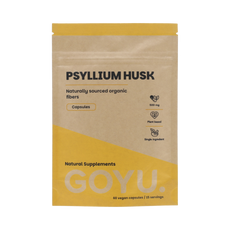 Goyu Psyllium husk vezels bio 60.00 Capsules