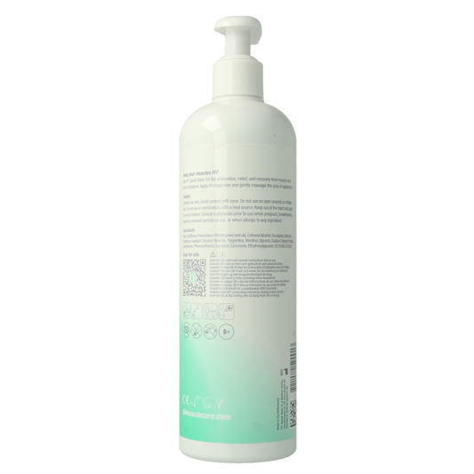 F.I.T Muscle care  Sportsbalm flacon + pomp 500.00 Milliliter