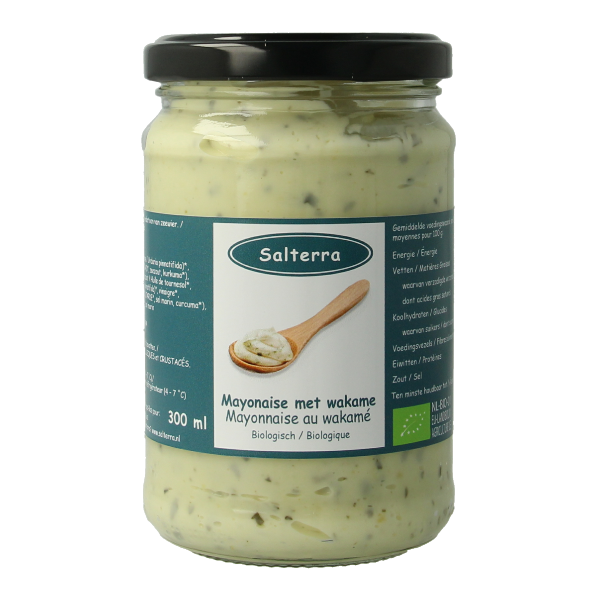 Salterra Mayonaise met wakame bio 300 Milliliter