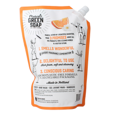 Marcel's Green Soap Handzeep sinaasappel & jasmijn navulling 1000 Milliliter