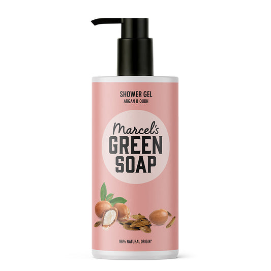 Marcel's Green Soap Shower Gel Argan & Oudh 300.00 Milliliter