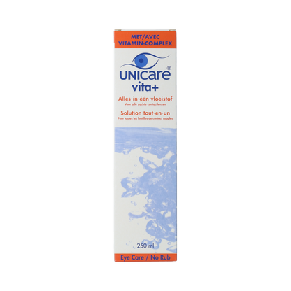 Unicare Vita+ lenzenvloeistof zachte lenzen 250.00 Milliliter