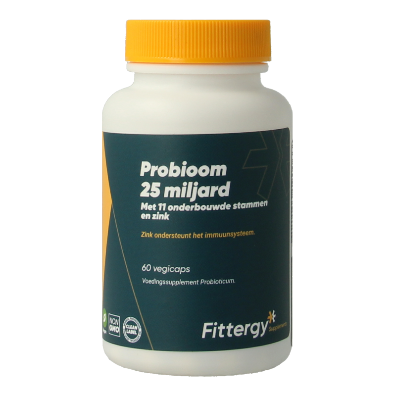 Fittergy Probioom kuur 25 miljard 60 Vegetarische capsules