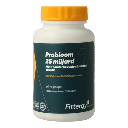 Fittergy Probioom kuur 25 miljard 60.00 Vegetarische capsules