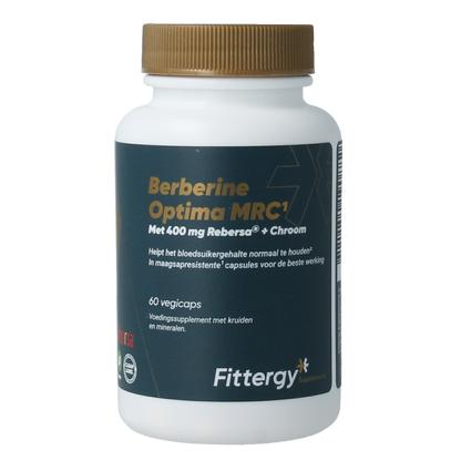 Fittergy Berberine optima MRC 60.00 Vegetarische capsules