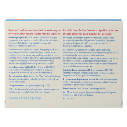 Kerutabs Lactase enzym 4600 FCC 15.00 Tabletten