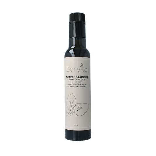 Darvita Zwarte zaad olie 250.00 Milliliter