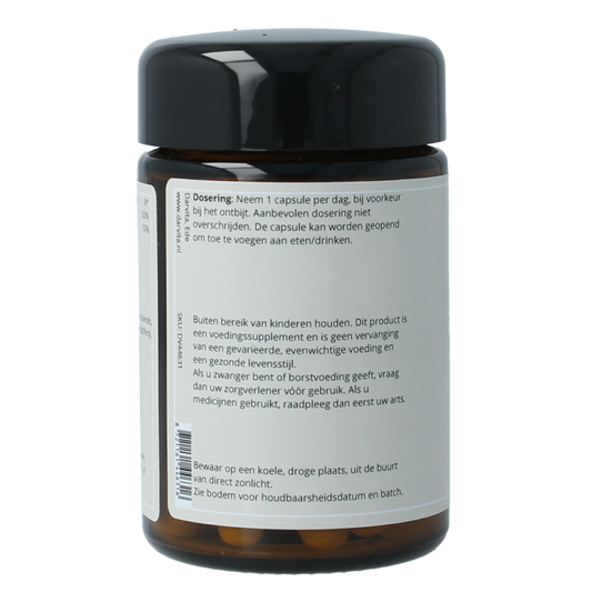 Darvita D3 & K2 1000 IU MCT-poeder (kokos) 60 Vegetarische capsules