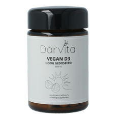 Darvita D3 3000 IU MCT-poeder (kokos) 60.00 Vegetarische capsules