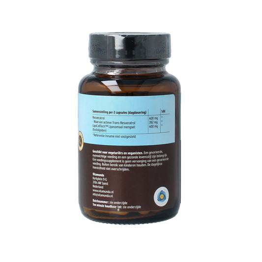Vitamunda Liposomale resveratrol 60.00 Capsules