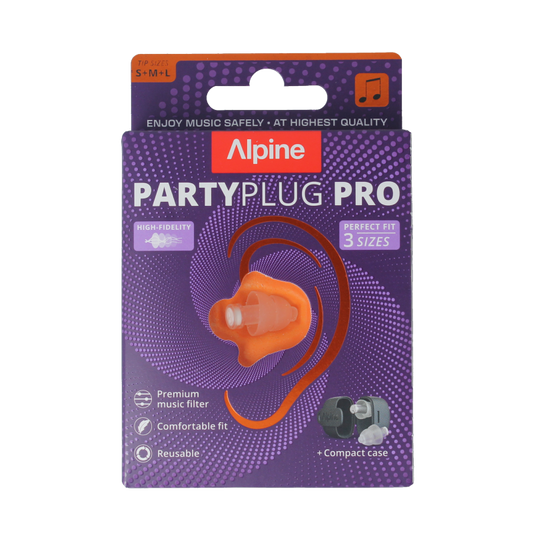 Alpine Partyplug pro transparant 1 Paar