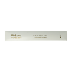We Love The Planet Natural reeds geurstokjes voor 100ml diffuser 5.00 Stuks