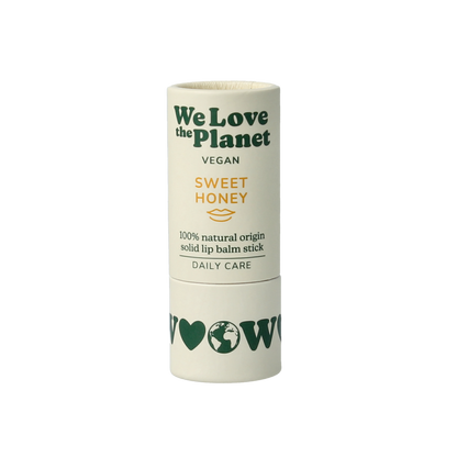 We Love The Planet Lipbalm sweet honey vegan 7.00 Gram