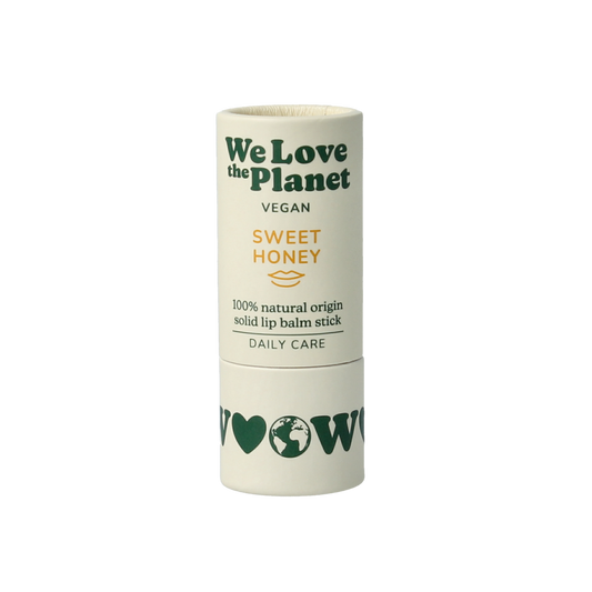 We Love The Planet Lipbalm sweet honey vegan 7.00 Gram
