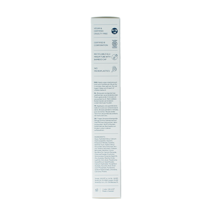 Smyle Tandpasta fresh mint zonder fluoride 80.00 Milliliter