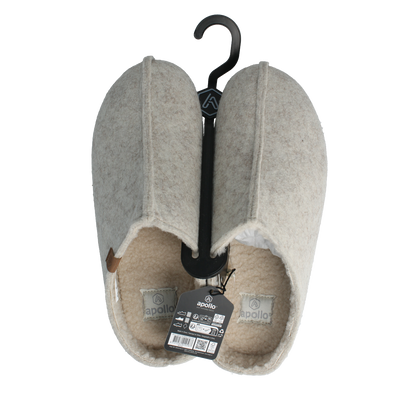 Apollo Zweedse slof beige 41/42 heren 1.00 Paar