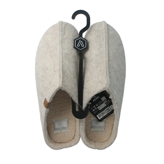 Apollo Zweedse slof beige 41/42 dames 1 Paar