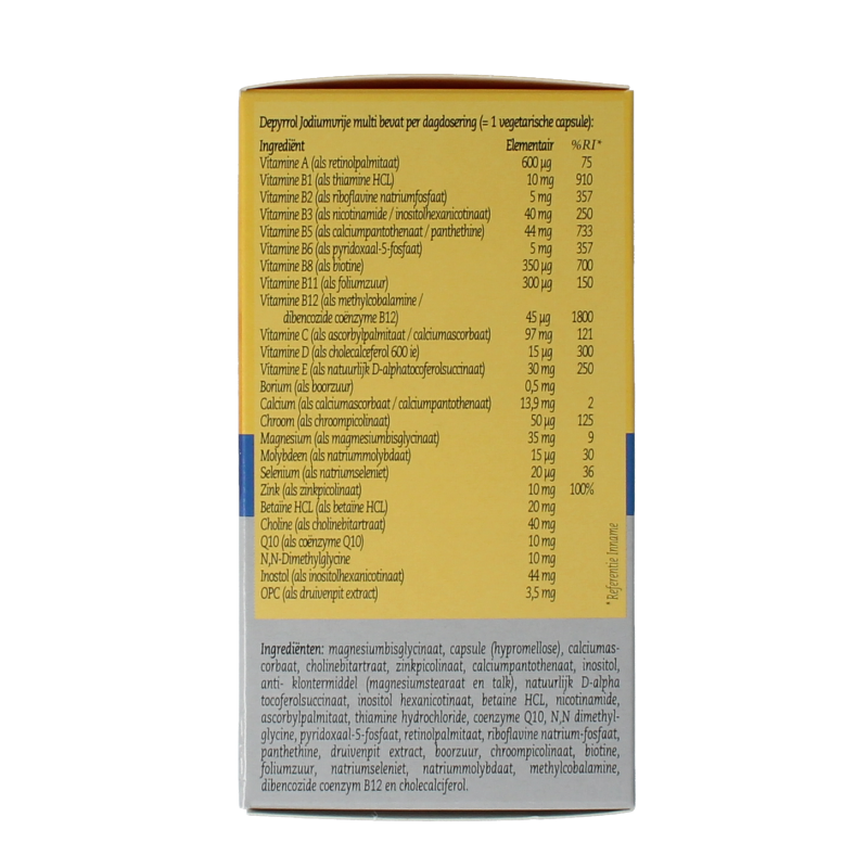 Depyrrol Multi jodiumvrij 60 Capsules